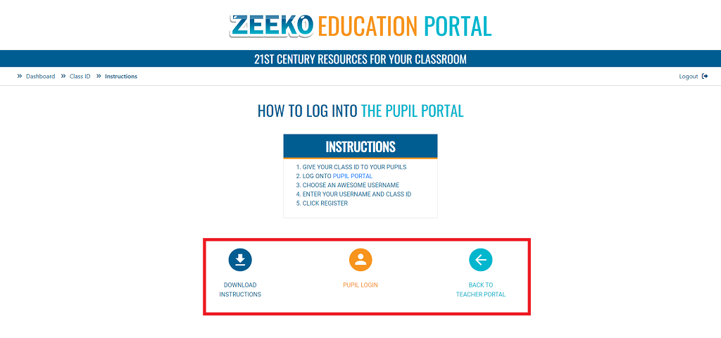 Download a Student Portal instruction PDF